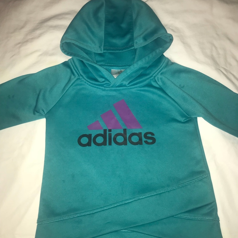 Adidas sweater and pants set for girls